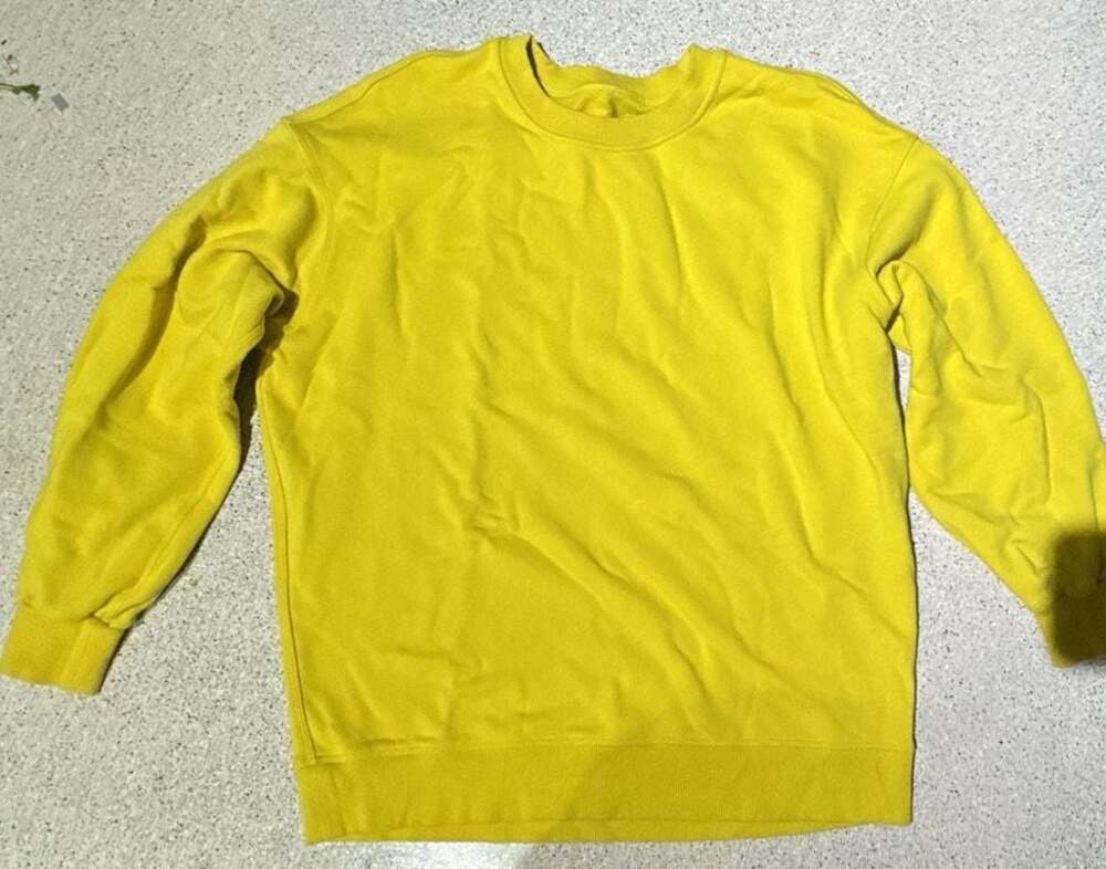 Lululemon Crewneck Sweatshirt in Yellow
